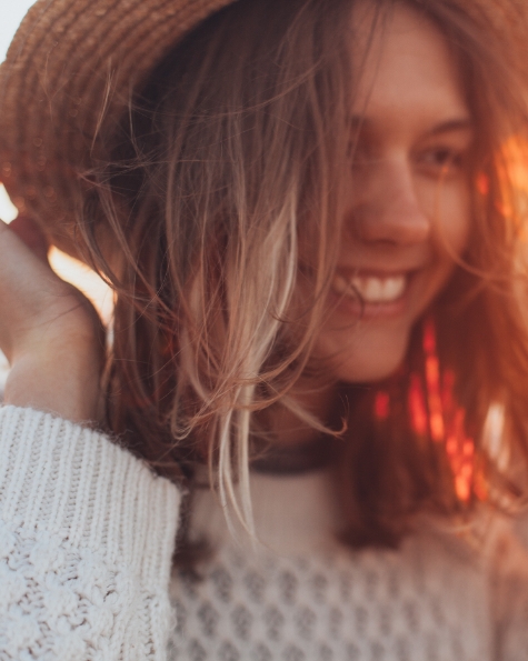 Girl in Hat Not So Secret Love Letters